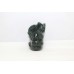 Statue Idol God Lord Ganesha Ganesh Figurine Natural Green Jade Stone E126